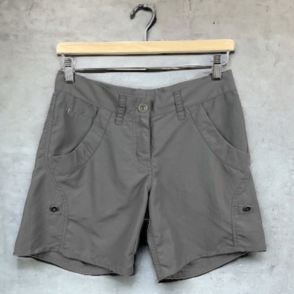 ** MEC Grey Nylon Walking Shorts Size 2